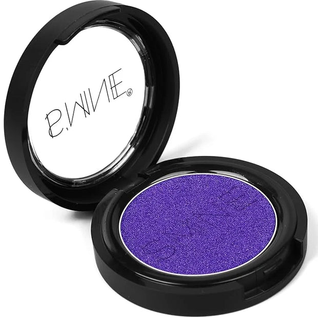 IS'MINE Single Purple Shimmer Eyeshadow Powder Palette High Pigment, Longwear, Intense Color Best Purple Violet Eyeshadow ...