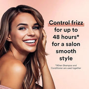 Suave Shampoo and Conditioner Set, Silk Protein Infusion, Sleek & Smooth – Protein Hair Treatment for Dry, Damaged Hair, D...