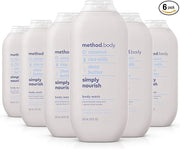 Method Body Wash, Simply Nourish, Paraben and Phthalate Free, 18 oz (Pack of 6) - Product Image