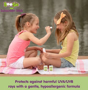 Baby Sunscreen Stick by Boogie, Mineral Sunscreen SPF 50, Travel Size Sunblock for Kids, FSA/HSA Eligible, Zinc Oxide, Wat...