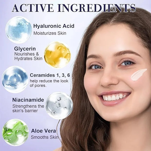 Hydrating Skin Care Set Kit,Travel Friendly Skincare Teens Kids Women Facial Skin Care Routine Kit Products,Gentle Skin Ca...