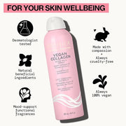 Pacifica Spray Lotion for Body - Vegan Collagen Body Milk Spray – Hydrating Moisturizer Mist Fast-Absorbing Instantly Hydr...