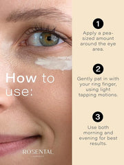 Organics Organic Eye Cream for All Skin Types, 15ml (0.5 fl. oz) (Hyaluron Eye Cream, 15ml) - Product Image