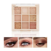 Boobeen Nude Eyeshadow Palette - Matte and Shimmer Makeup, Highly Pigmented Creamy Eye Shadow Powder, Create a Neutral Eye...