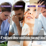 Sleep Mask for Travel Essentials,Steam Eye Mask,Warm Compress for Eyes, Heated Eye Mask Reduce Puffiness & Dark Circles & ...