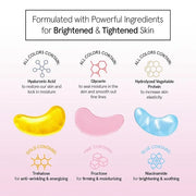 Under Eye Mask - Reduce Dark Circles, Puffy Eyes, Undereye Bags, Wrinkles - Gel Under Eye Patches, Vegan Cruelty-Free Self...