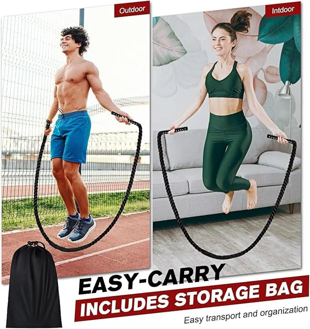 Jump Rope, Weighted Jump Rope for Women, Adult - Product Image