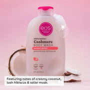 eos Shea Better Cashmere Body Wash, Coconut Waters, Moisturizing and Nourishing, pH Balanced Creamy Gel Formula, Paraben &...