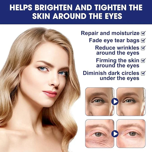 Sea Gril Anti Wrinkle Serum, Peg-8 Complex Anti Wrinkles Essence, Glozie Eye Serum, Anti Aging Firm Eye Cream, Glozie Inst...