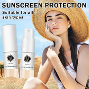 AWCCXMYM Sunscreen Powder Setting Powder SPF 35 Mineral Full Coverage Scalp Sunscreen Setting Spray Powder Makeup for Hair...