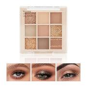 Boobeen Nude Eyeshadow Palette - Matte and Shimmer Makeup, Highly Pigmented Creamy Eye Shadow Powder, Create a Neutral Eye...