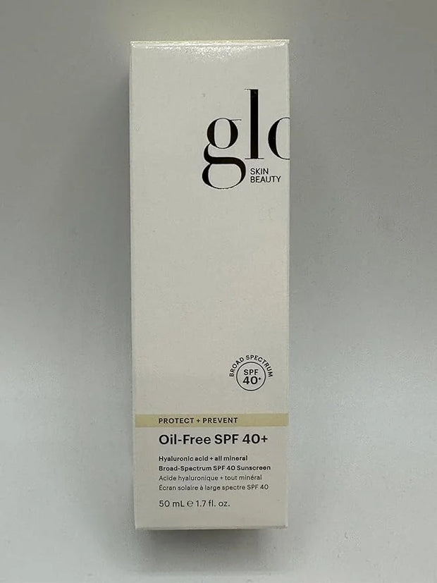 Glo Skin Beauty Oil Free SPF 40+ Hyaluronic Acid Infused All Mineral Sunscreen - Protect Against Sun Damage & Aging Enviro...