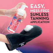 Mystic Tan Self Tanning Bundle: Wake-Up Tan Self Tan Water Mousse + Wake-Up Tan Hyaluronic Acid Serum for Face + Self Tan ...