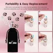 Gurelax Replacement Heads for Flawless Finishing Touch Facial Hair Remover, Gen 3 Replacement Blades for Women, New Versio...