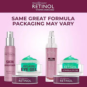 Retinol Eye Gel - Reduces Puffiness & Dark Circles, Restores Elasticity Skin Brightener – Skin Tone Corrector - Minimizes ...
