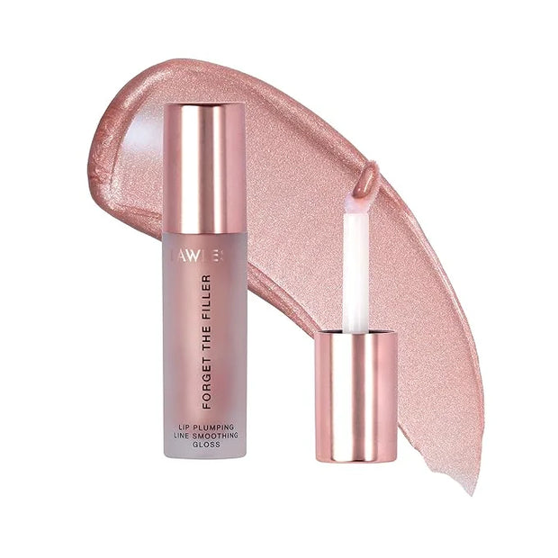 Forget the Filler Lip Plumping Line Smoothing Gloss - Candy Sky - Premium Volumizing Lip Gloss with Natural Ingredients De...