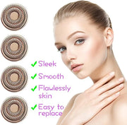 Replacement Heads for Flawless Generation 2, Facial Hair Removal Replacement Heads for Women, Compatible with Finishing Fl...