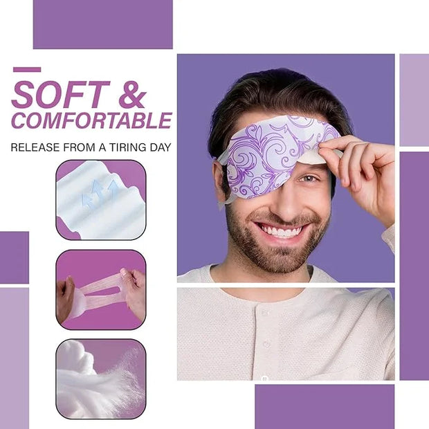 ProCIV FSA/HSA Eligible 16 Packs Steam Eye Masks for Dry Eyes Self Heated Eye Mask Disposable Sleep Mask Soothing Headache...