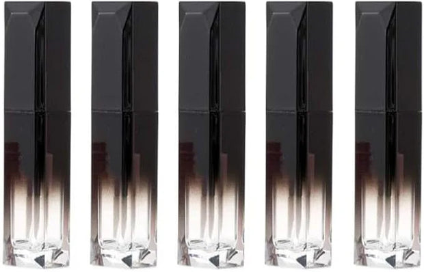 5Pcs 4ml/0.14oz Mini Lip Gloss Tube with Screw Lid Empty Refillable Plastic Lipstick Tube Lip Balm Pipe Lip Gloss Tube DIY...