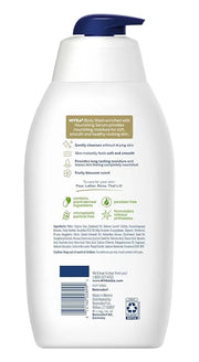 Nivea Nourishing Botanical Blossom Moisturizing Body Wash for Dry Skin, 30 Fl Oz Pump Bottle (Pack of 2) - Product Image