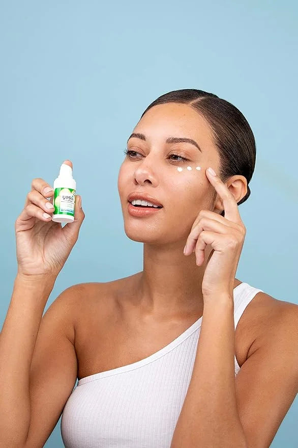 Yes To Cucumber Eye Treatment Bundle, Soothing Daily Treatment To Calm, Soothe & De-Puff Under Eyes, With Caffeine, Natura...