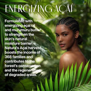 Natura - Ekos Açaí Hand Cream - Anti-Dullness Hand Balm - Recharge the Skin - Fast Absorption - Skin Moisturizer - Vegan S...