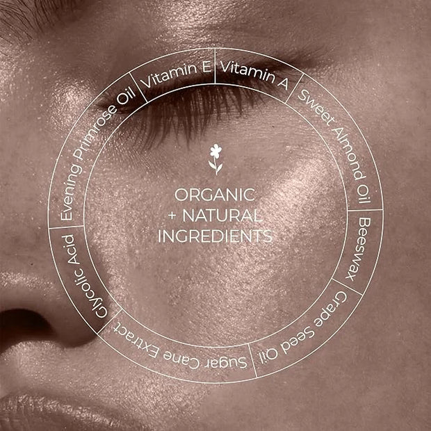 Organic Skin Care Products Made in USA, Hydrating Daily Facial Moisturizer + Face Lotion Cream with Hyaluronic Acid + Vita...
