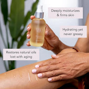 Organic Body Oil for Women | Hydrating & Moisturizing Body Oil after Shower | Certified Moisturizer for Dry Skin | Clean B...