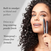 Julep Eyeshadow 101 Crème-to-Powder Waterproof Eyeshadow Stick – Silver Moonlight Shimmer – Long-Lasting, Crease-Proof, Me...
