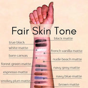 Espresso Coffee Chocolate Chestnut Cocoa Brown Matte Opaque Pressed Powder Single Vegan Eyeshadow; Talc, Paraben & Cruelty...