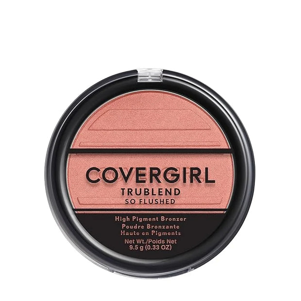 COVERGIRL Trublend So Flushed Coral Crush, Pressed, 0.33 Oz - Product Image