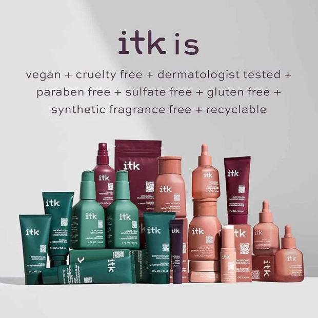ITK Skincare Eye Cream Set - Caffeine Infused Under Eye Stick + Anti Aging Day + Night Eye Cream with Vitamin C and Cerami...