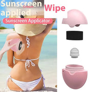 Sunscreen Applicator - Single Purple - BPA-Free Refillable Roll on Sponge Sunscreen, Suncream & Lotion Applicator For Kids...