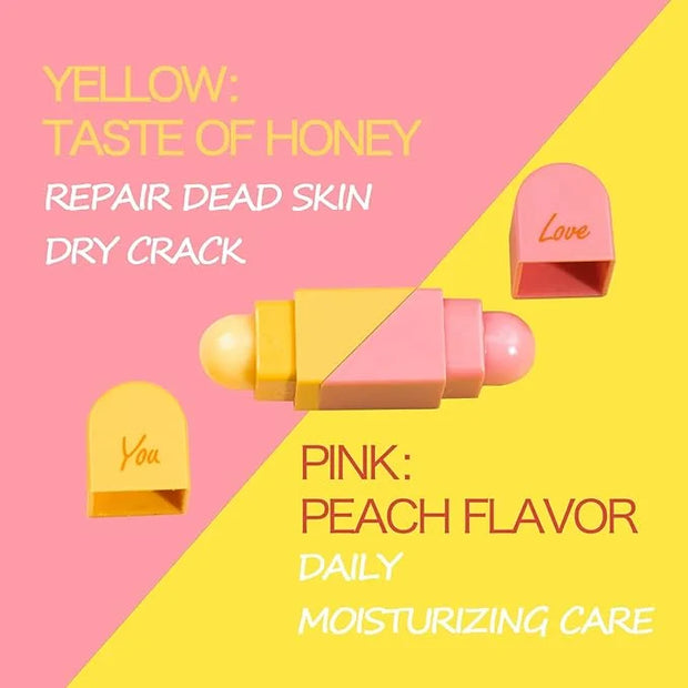 Heart Shaped Dual-use Deformable Lip Balm Gifts