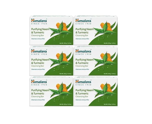 Himalaya Purifying Neem & Turmeric Cleansing Bar for Clean and Healthy Looking Skin, Free from Parabens, SLS and Phthalate...