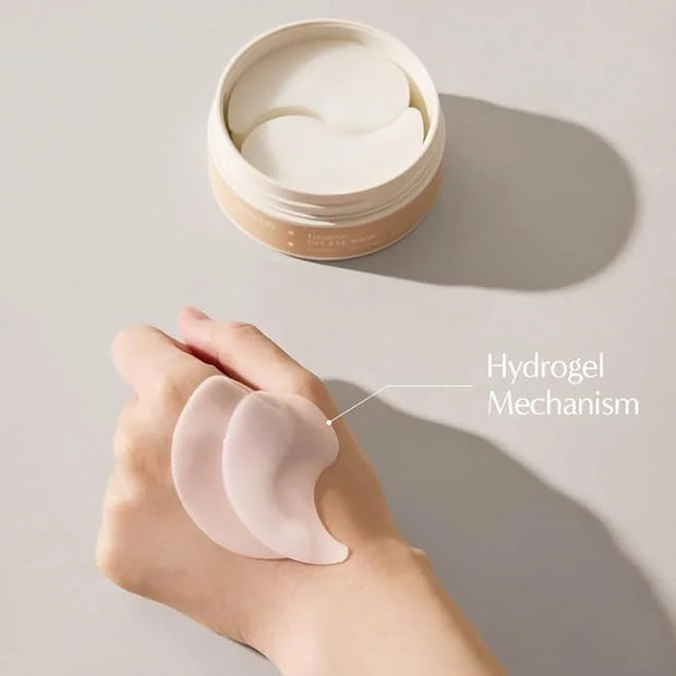 Firming Gel Eye Mask 60ea (30pairs) - Refreshing Hydrogel Eye Patch with Collagen, Peptide, Rice Ceramide, Lactobacillus F...