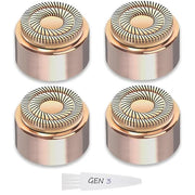 Replacement Heads for Flawless Replacement Heads,Generation 3 Replacement Heads Compatible with New Finishing Touch Flawle...