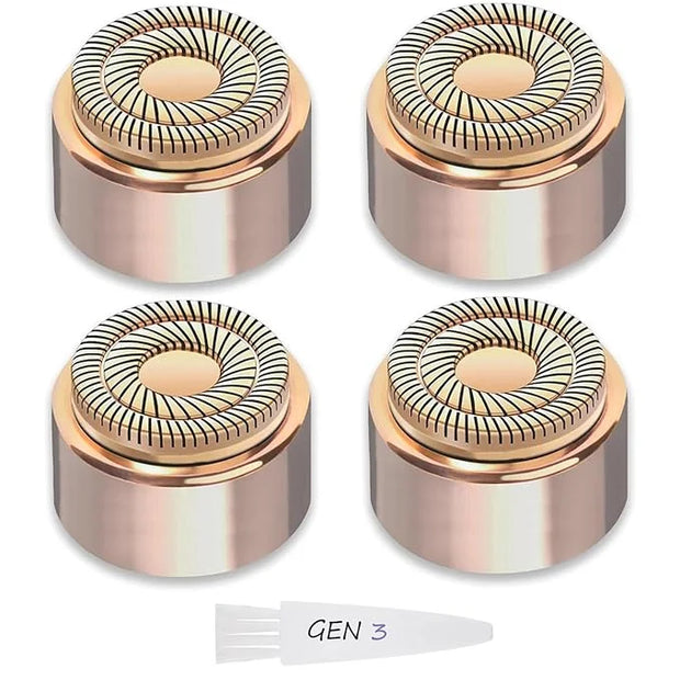 Replacement Heads for Flawless Replacement Heads,Generation 3 Replacement Heads Compatible with New Finishing Touch Flawle...