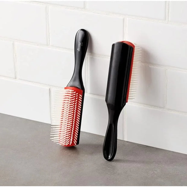 Diane 9-Row Professional Styling Brush, Nylon Pins for Thick or Curly Hair, Use with Wet Hair and Distributing Conditioner...