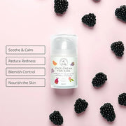 Gentle Face Cream Moisturizer for Kids and Preteens – Nourishing and Calming for All Skin Types – Natural Ingredients: Hya...