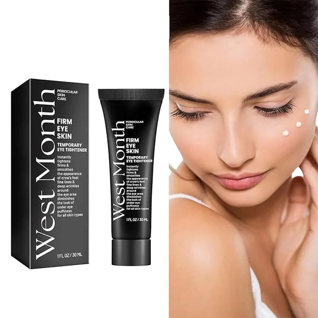 West Month Firming Eye Cream, Moisturizing Hydrating Eye Cream Area Anti Aging Fine Lines for Dark Circles, Crow's Feet, M...