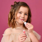 MISS NELLA Pink Secret Lip Gloss, Pink hydrating children Lip Gloss, watermelon scent, gentle on the skin. gives a sheer k...