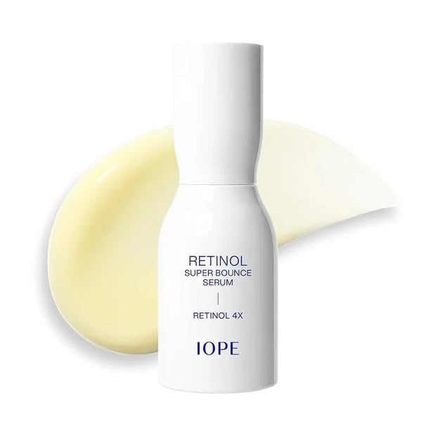 IOPE Retinol Super Bounce Serum | Korean Retinoid Eye Treatment for Anti-Aging, Beginner Friendly, Reduction in Fine Lines...