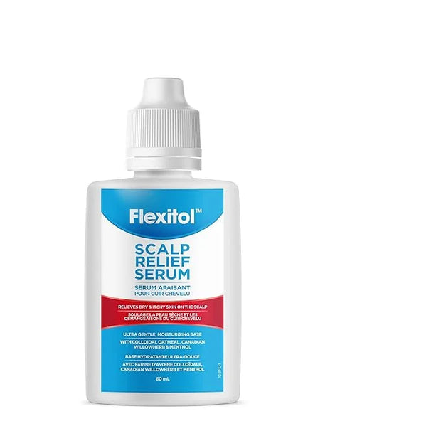 Flexitol Scalp Relief Serum for Itchy Scalp with 2% Colloidal Oatmeal, 2 Ounce - Product Image