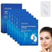 6 Picecs Malora Microglow Eye Patches,Hyaluronic Patchess for Under,Malora Under EyePatches for Wrinkles,Reduces Puffiness...