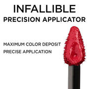 L'Oreal Paris L’Oreal Paris Makeup Infallible 8 Hour Lip Gloss, Comfortable & Hydrating Formula, Rebel Red, 0.5 fl.oz. - P...