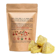 Organic Cocoa Butter Raw Unrefined - Food Grade USDA Certified - for Scars, Stretch Marks Cream - 100% Cocoa Butter Raw Or...