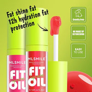 4 Colors Lip Oil Lip Glaze, Hydrating Lip Glow Oil Fit Oil Lip Care, Shiny Transparent Lip Gloss Plumping,Long Lasting Nou...