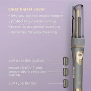 INFINITIPRO BY CONAIR Curl Secret Automatic Curling Iron - 3/4-inch Barrel - Hair Curler for All Hair Types and Lengths - ...