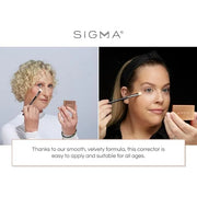 Sigma Beauty Spectrum Color-Correcting Duo – Color Correcting Cream for Concealing and Priming Skin, 2in1 Makeup Set with ...